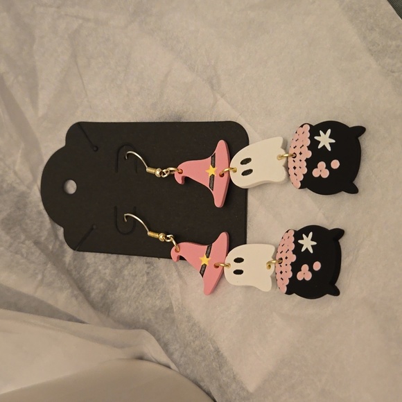 3 /$15 New Halloween Ghost Earrings - Picture 4 of 4